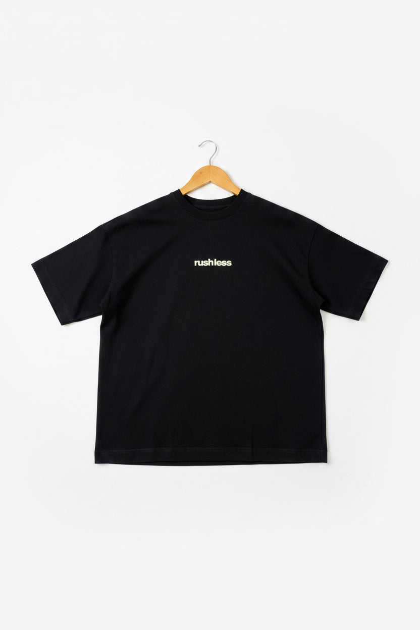 RUSH LESS T-SHIRT BLACK