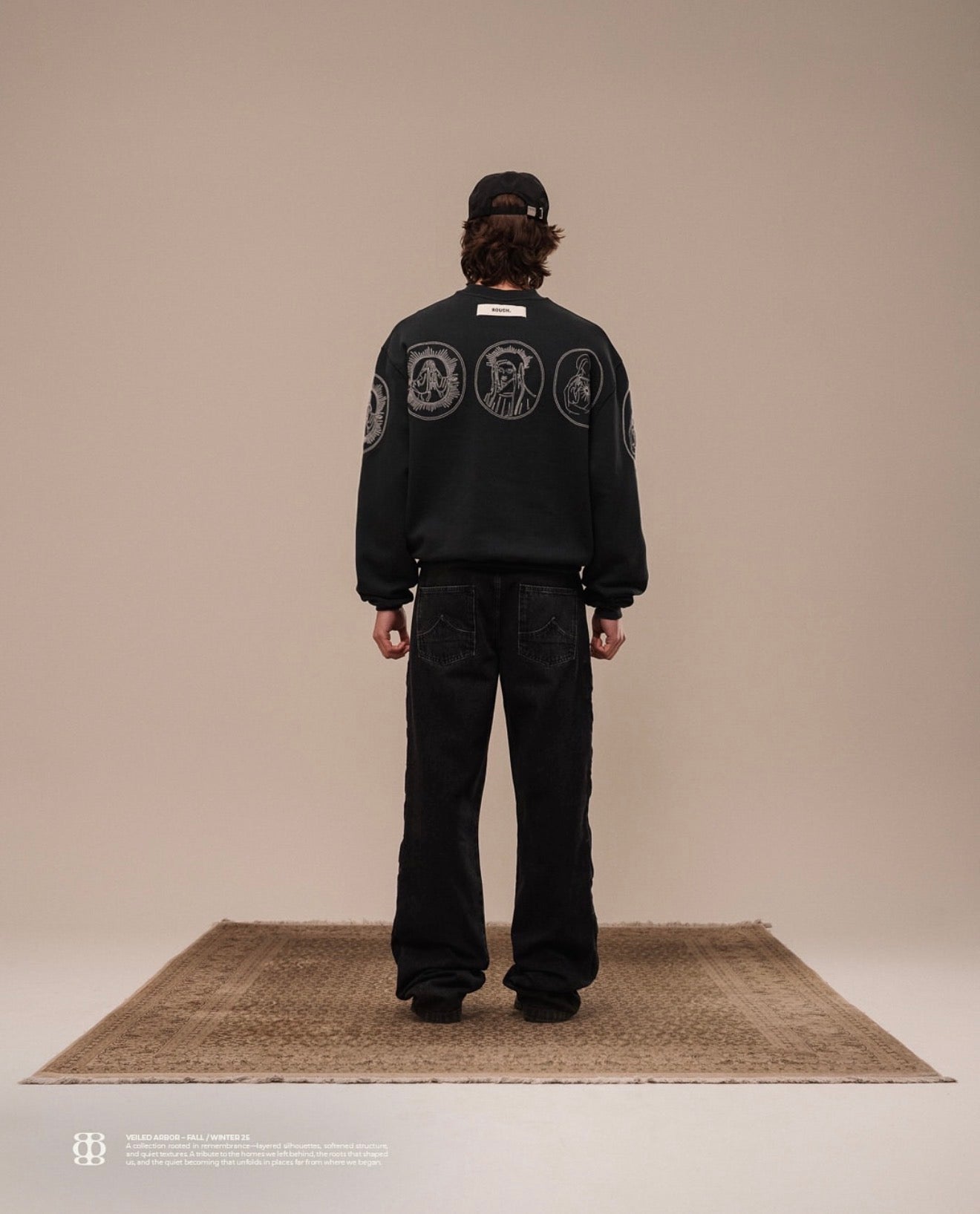 HALO SWEATSHIRT BLACK