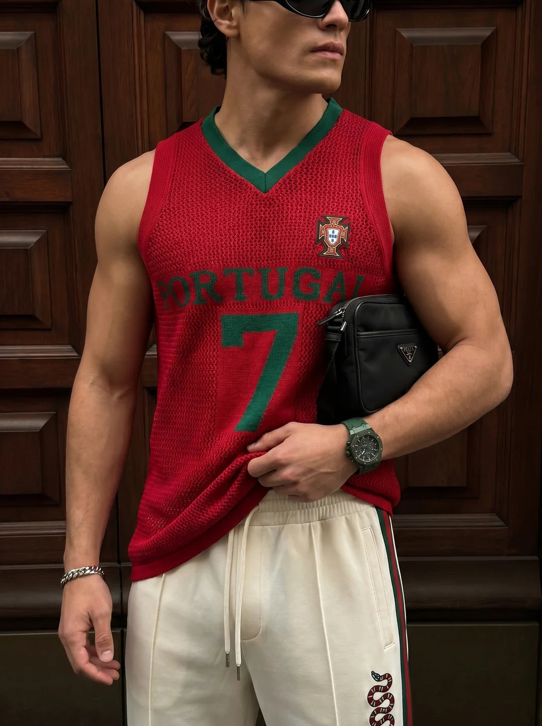 OVERSIZE SPAIN KNIT TANKTOP PORTUGAL