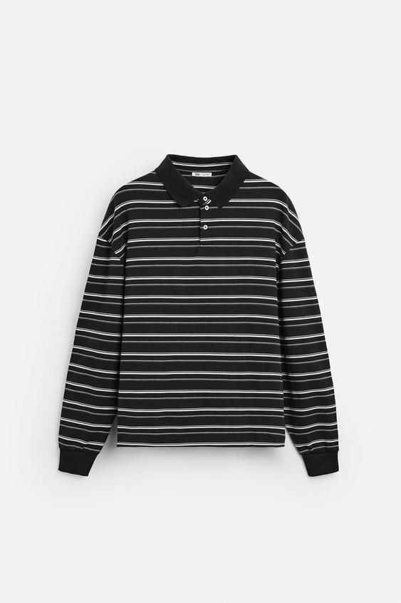 Zara striped long sleeve T-shirt