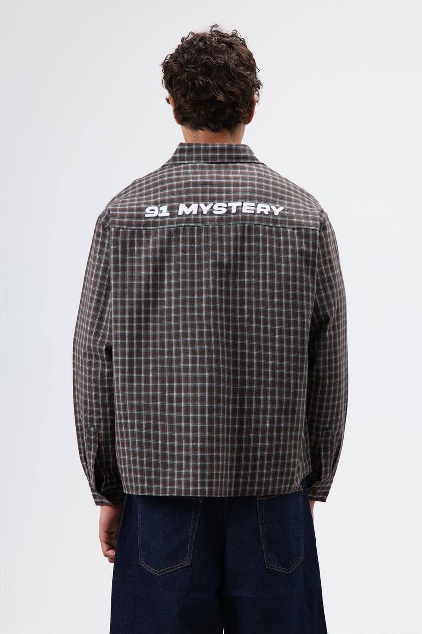 Striped checkered shirt