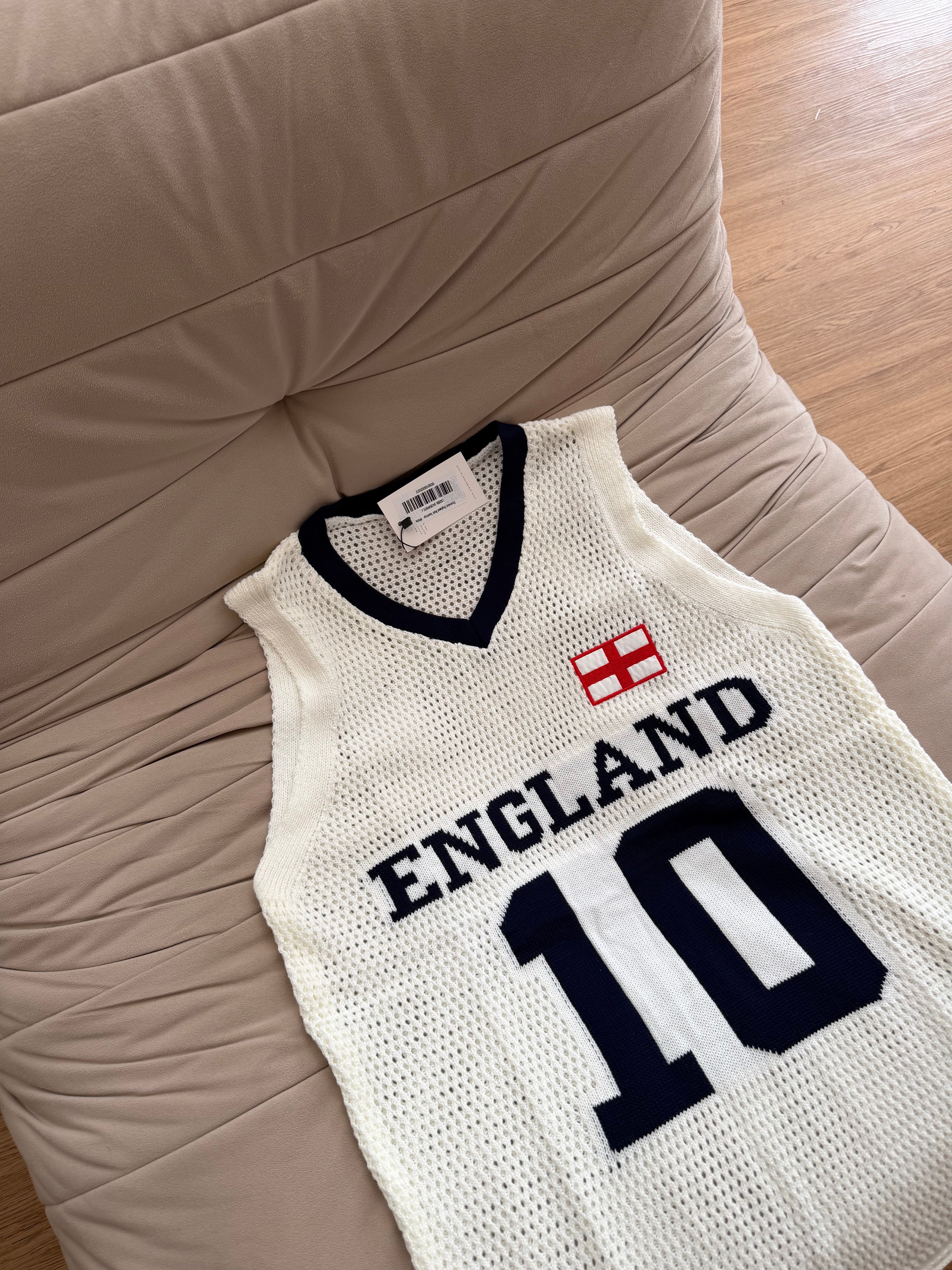 OVERSIZE SPAIN KNIT TANKTOP ENGLAND
