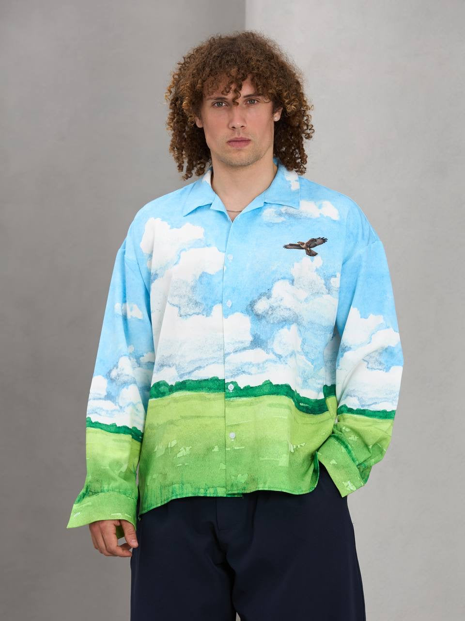 OVERSIZE PRINTED SHİRT