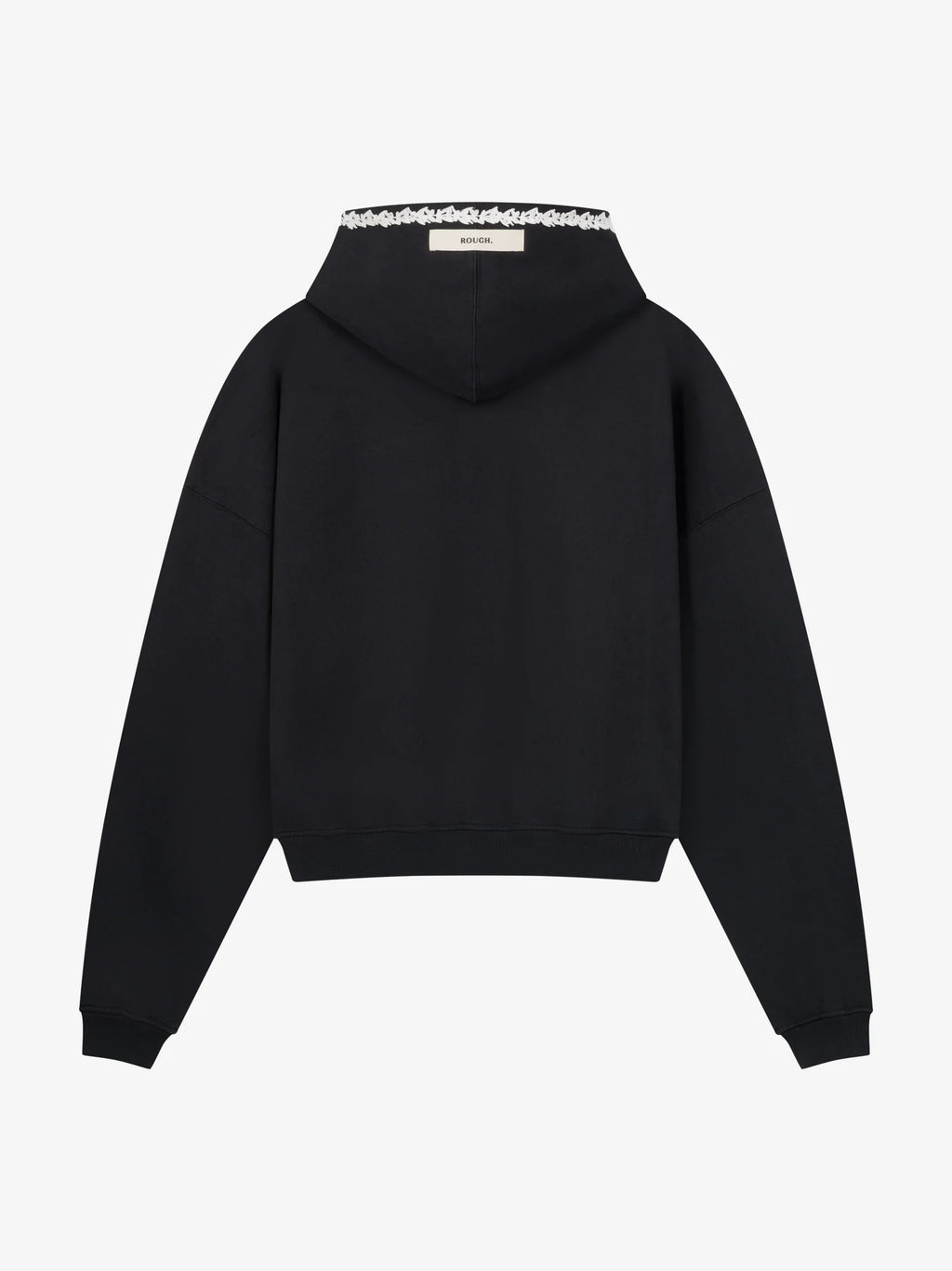 EMBROIDERED HOOD HOODIE