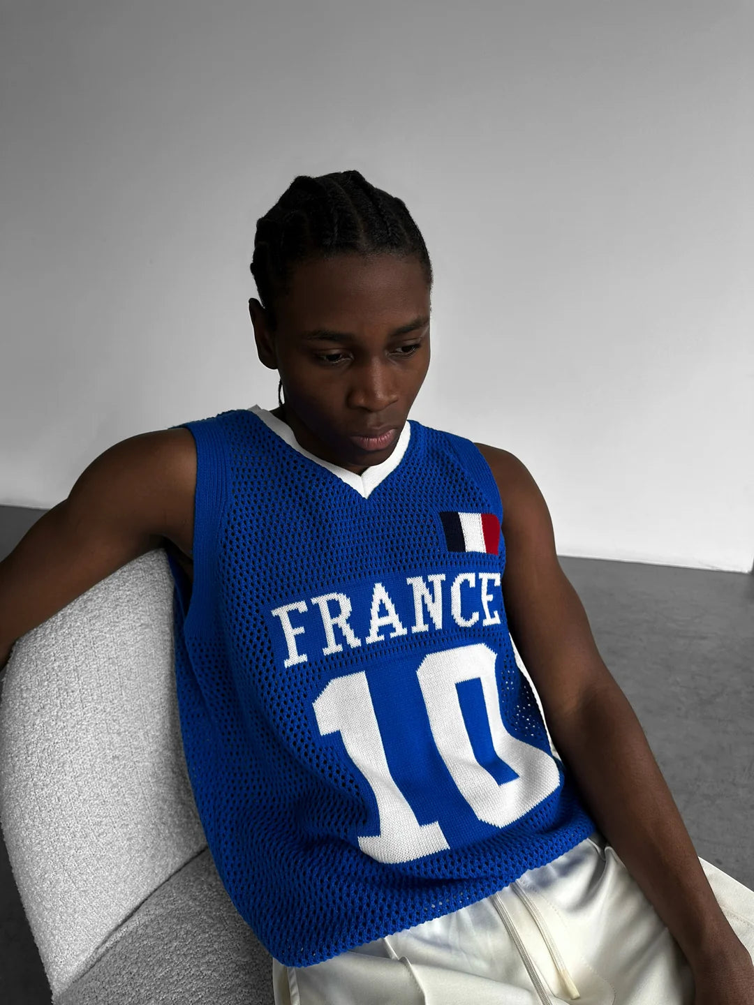 OVERSIZE SPAIN KNIT TANKTOP FRANCE