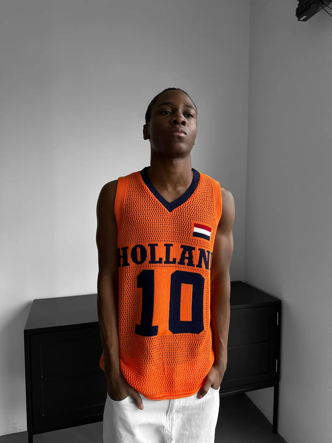OVERSIZE SPAIN KNIT TANKTOP HOLLAND