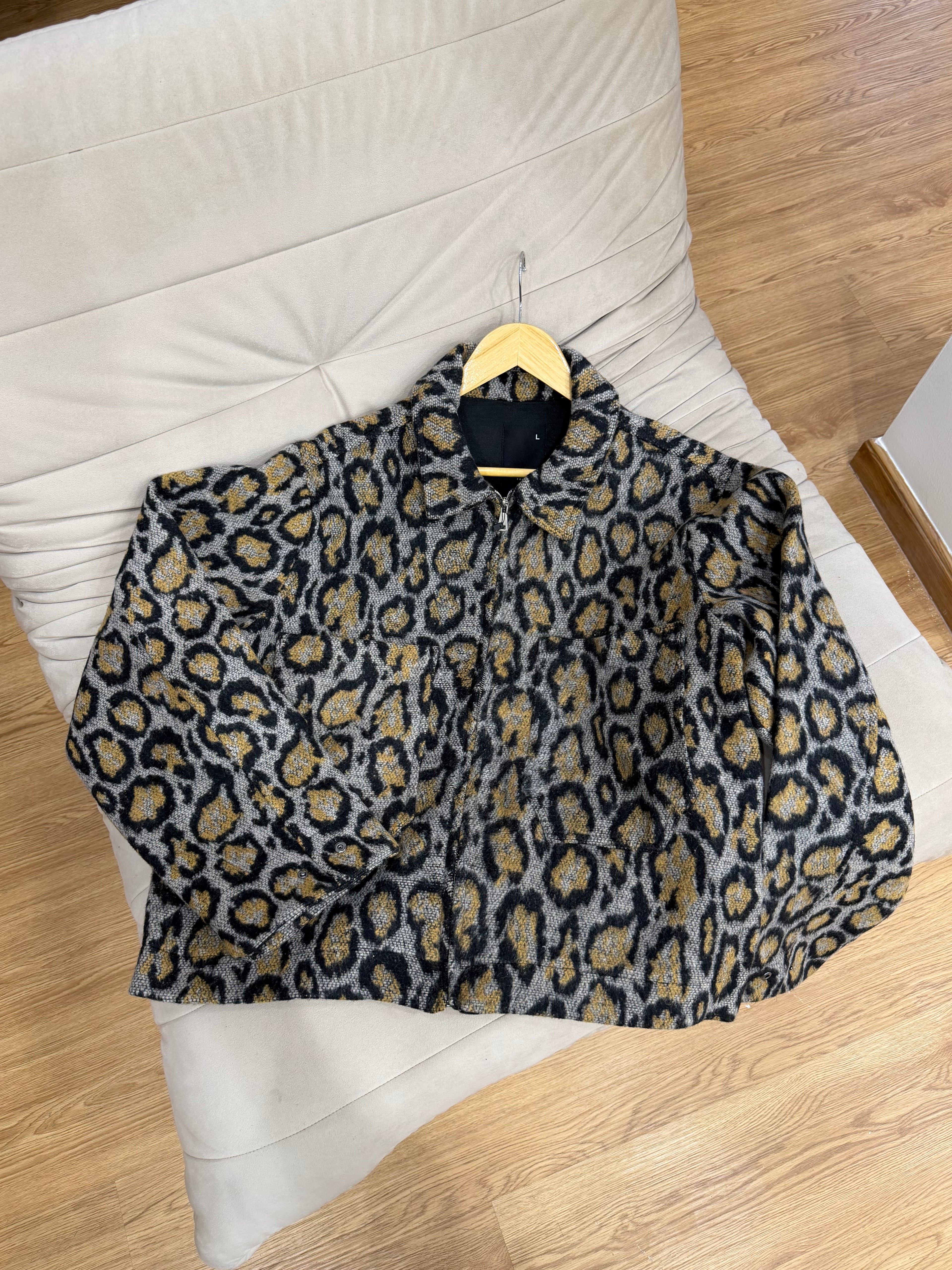Leopard print jacket