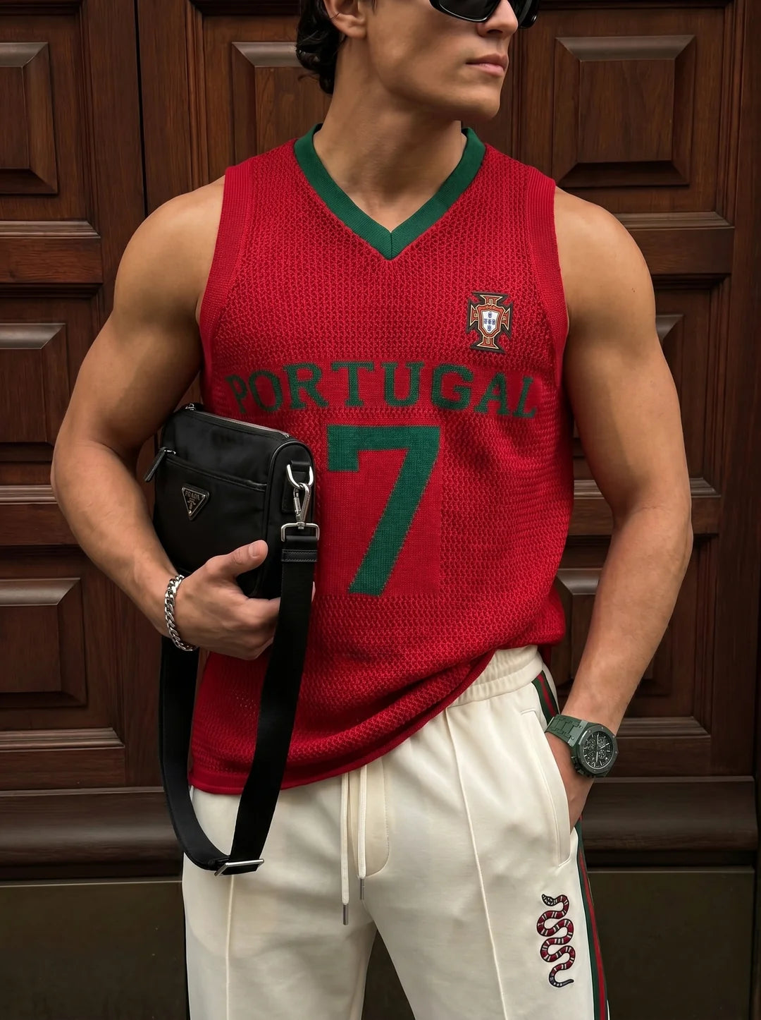 OVERSIZE SPAIN KNIT TANKTOP PORTUGAL
