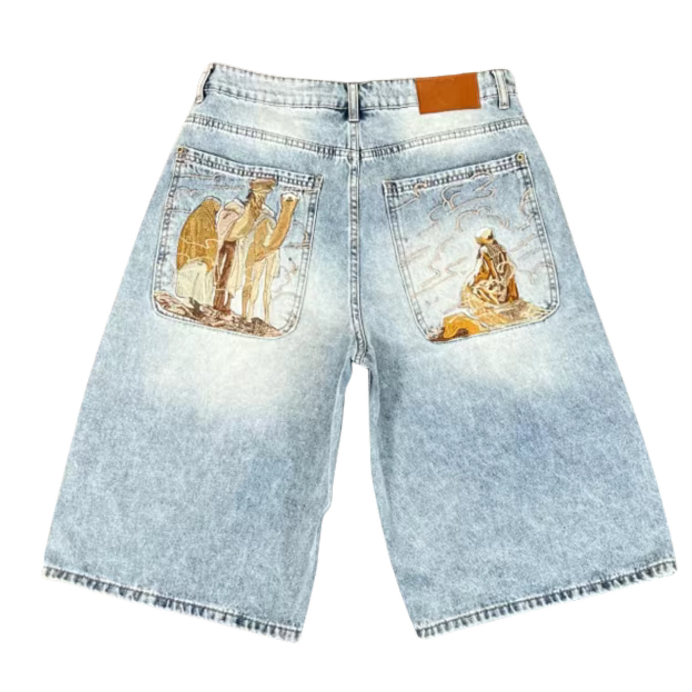LIGHT Blue DENIM Shorts