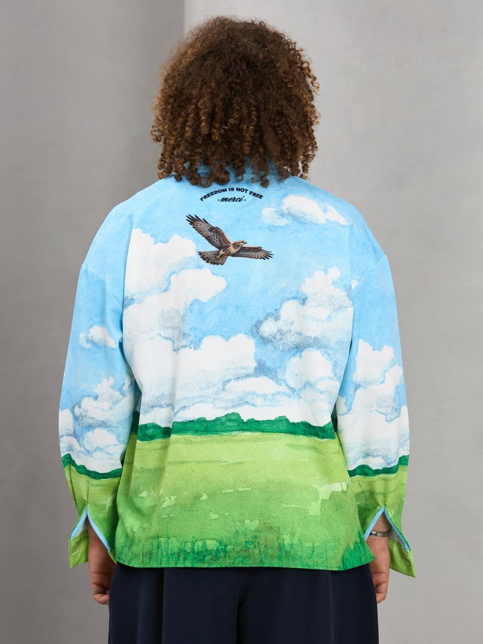 OVERSIZE PRINTED SHİRT