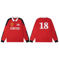 CORTEIZ Paneled Rugby - Red