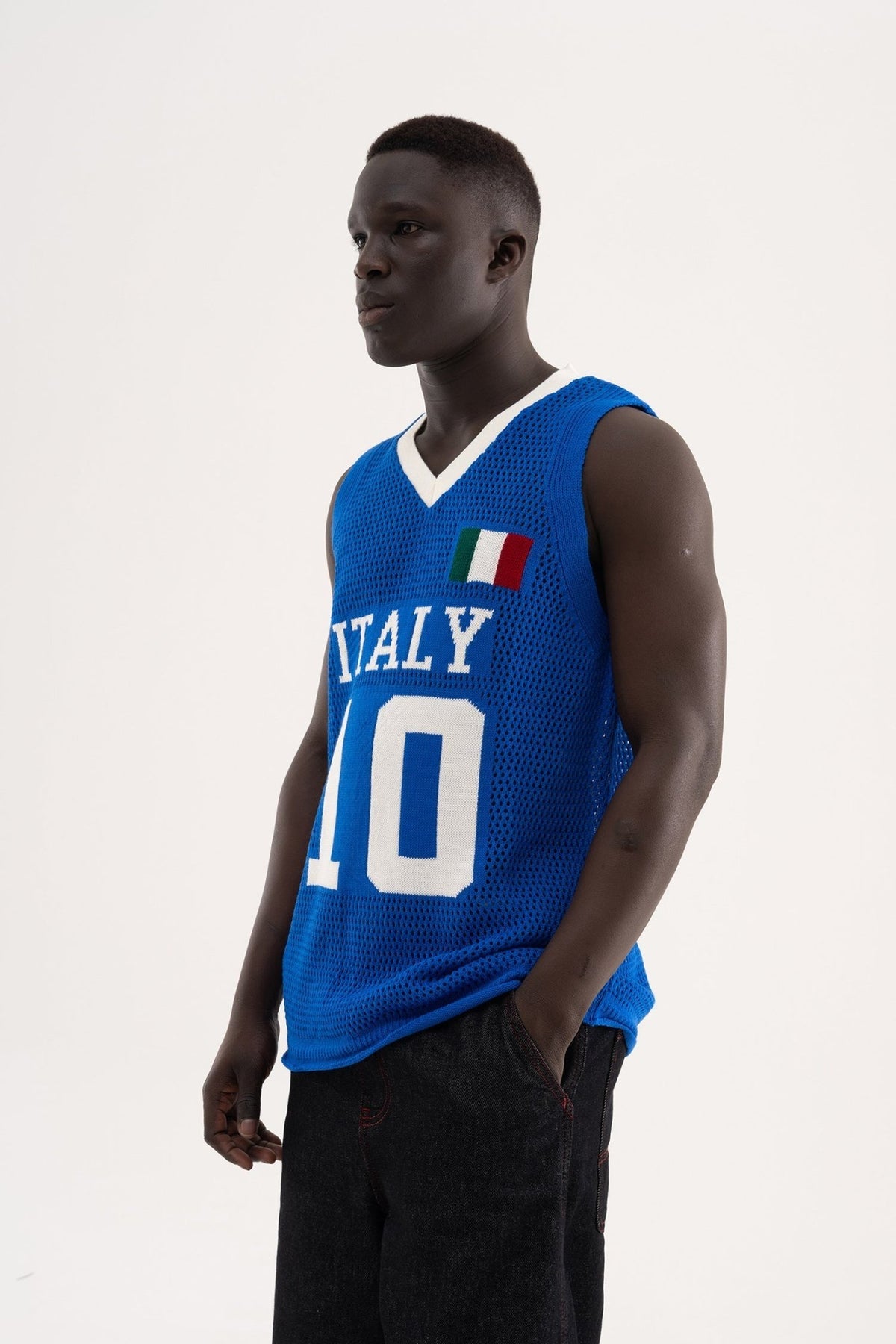 OVERSIZE SPAIN KNIT TANKTOP İTALY