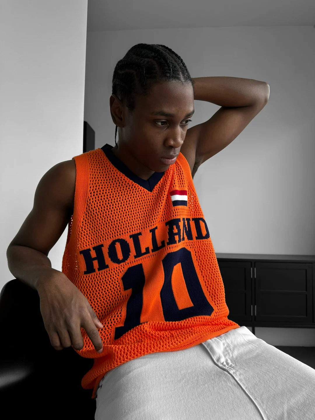 OVERSIZE SPAIN KNIT TANKTOP HOLLAND