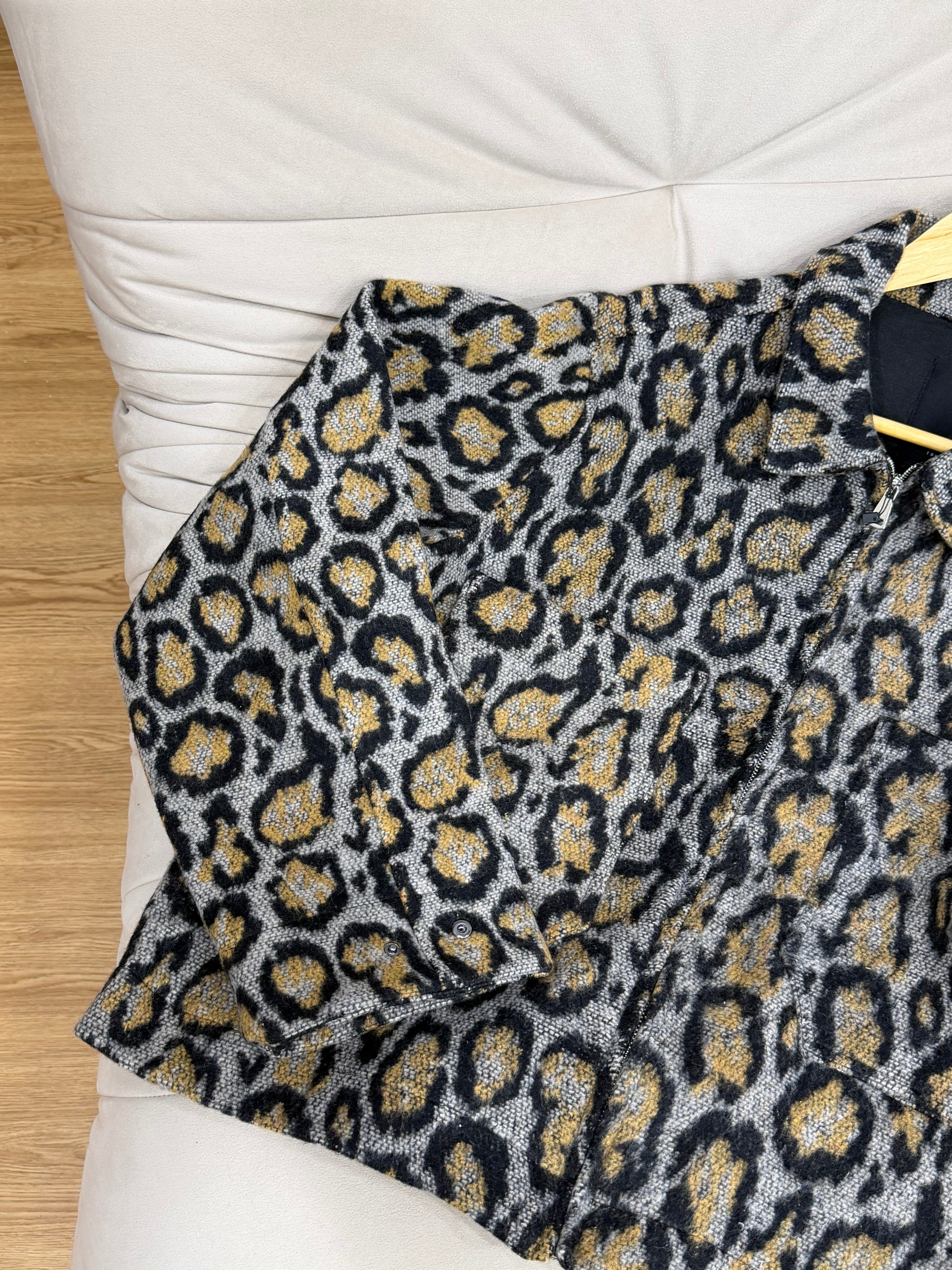 Leopard print jacket