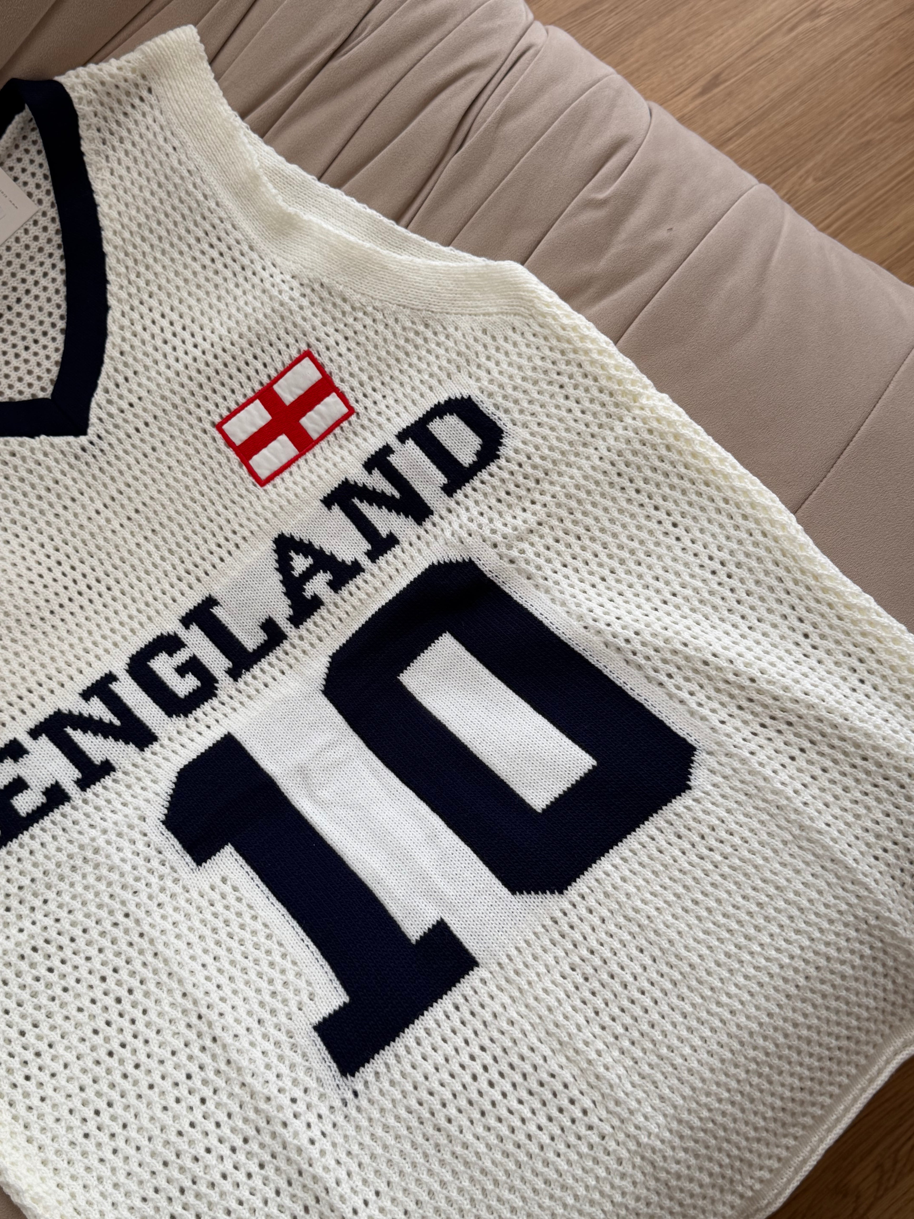 OVERSIZE SPAIN KNIT TANKTOP ENGLAND