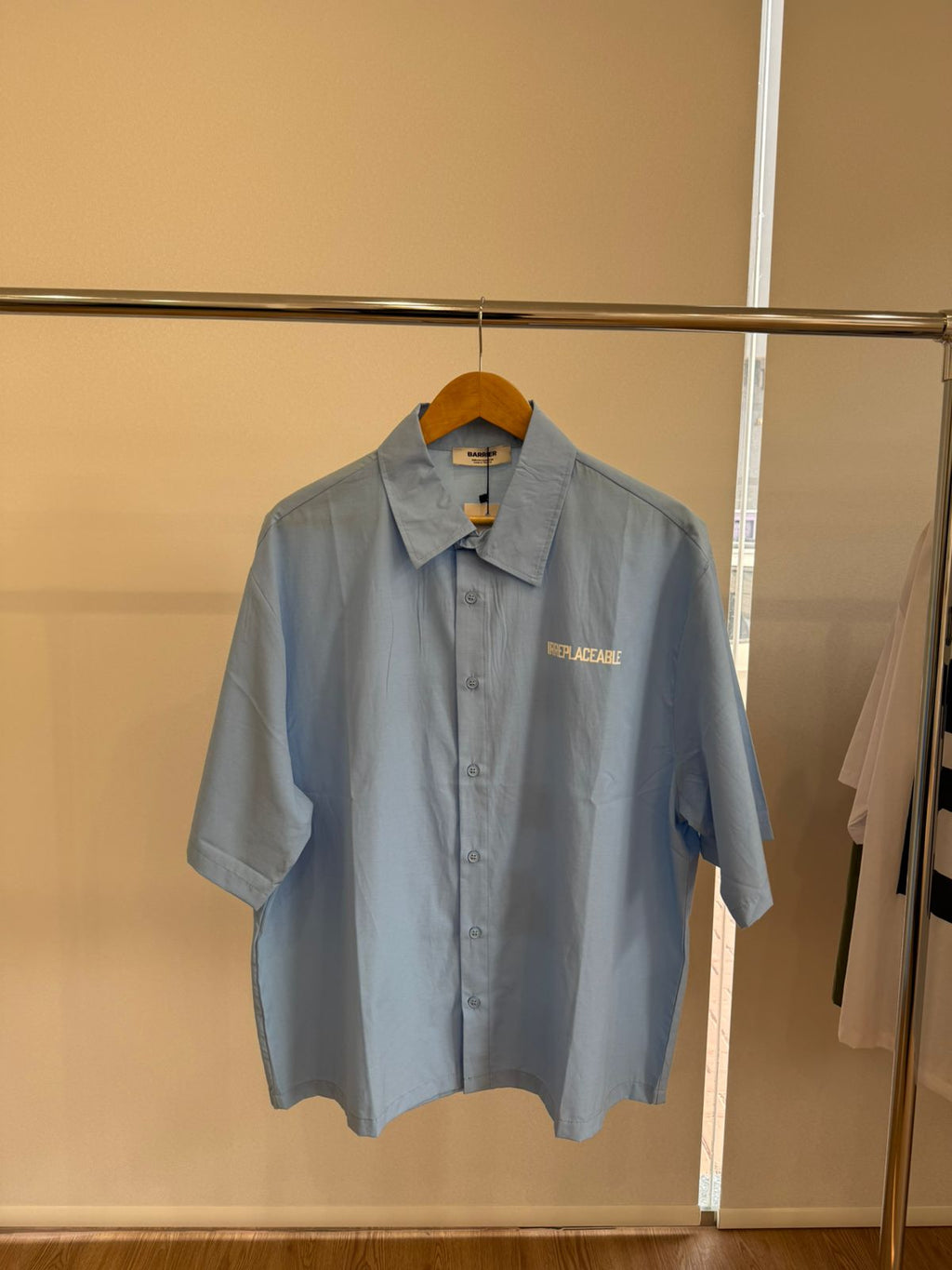 SKY BLUE SHORT-SLEEVE SHIRT