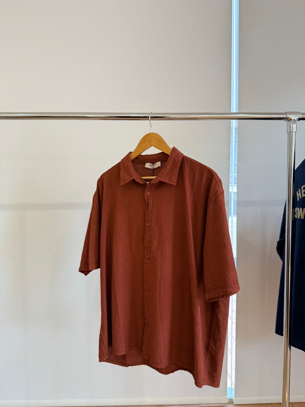 RUST SHORT-SLEEVE SHIRT