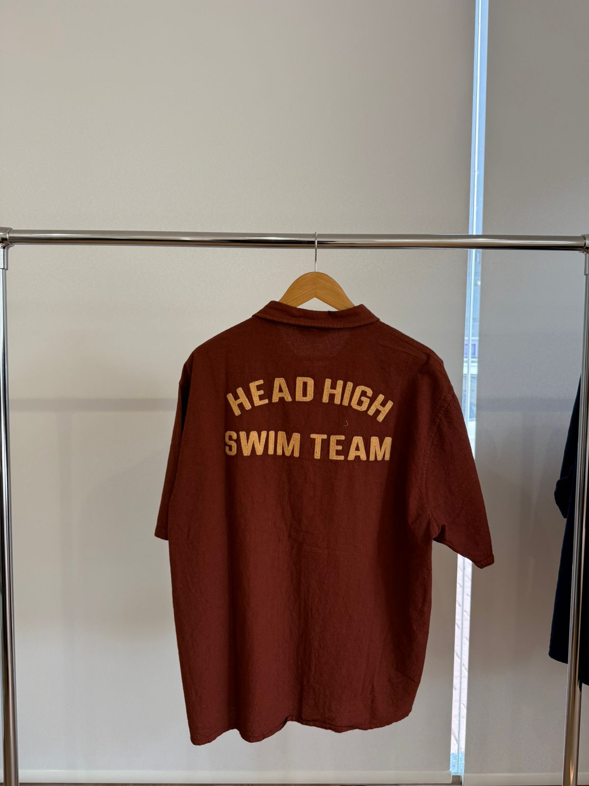 RUST SHORT-SLEEVE SHIRT