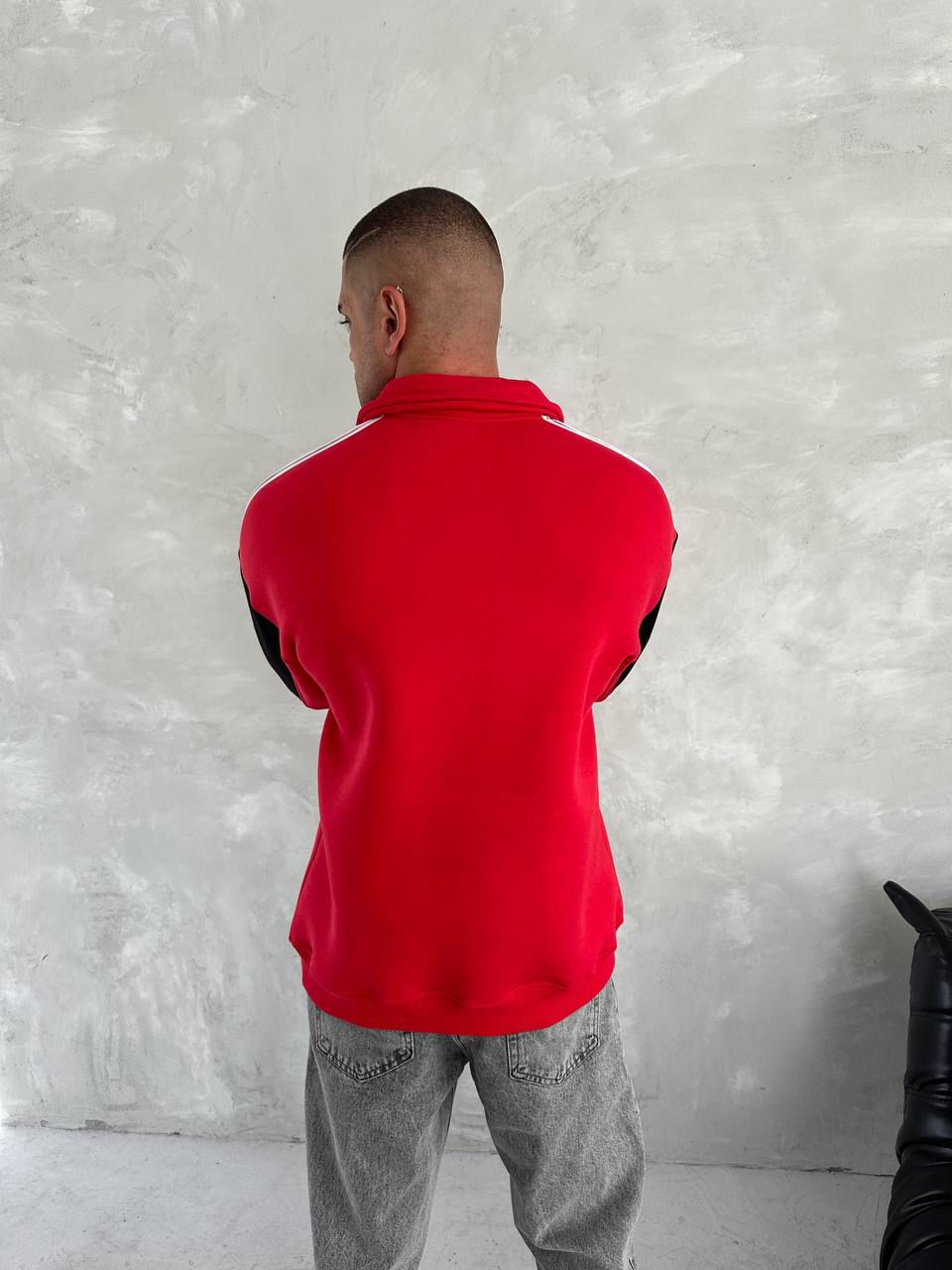 AC MILAN POLO COLLAR SWEATSHIRT