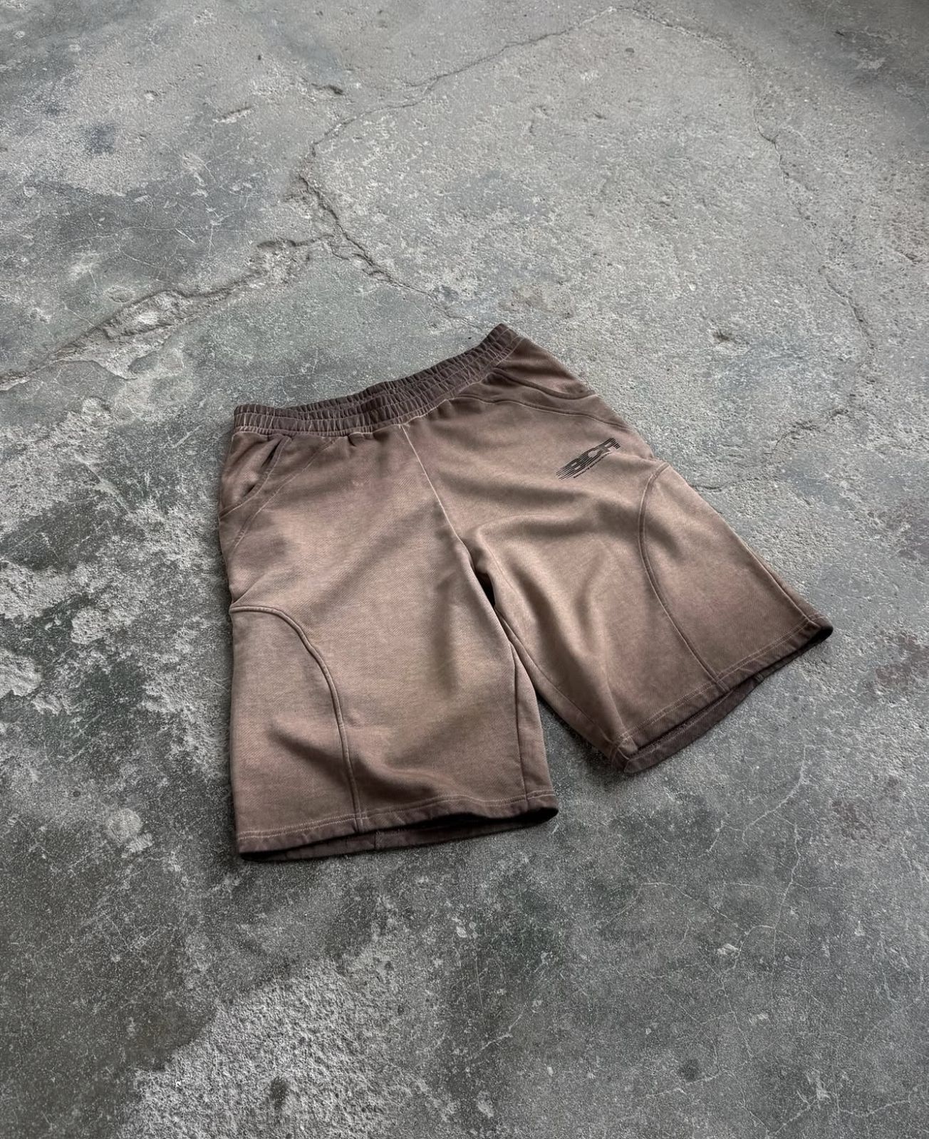 SCR COTTON SHORTS - BROWN