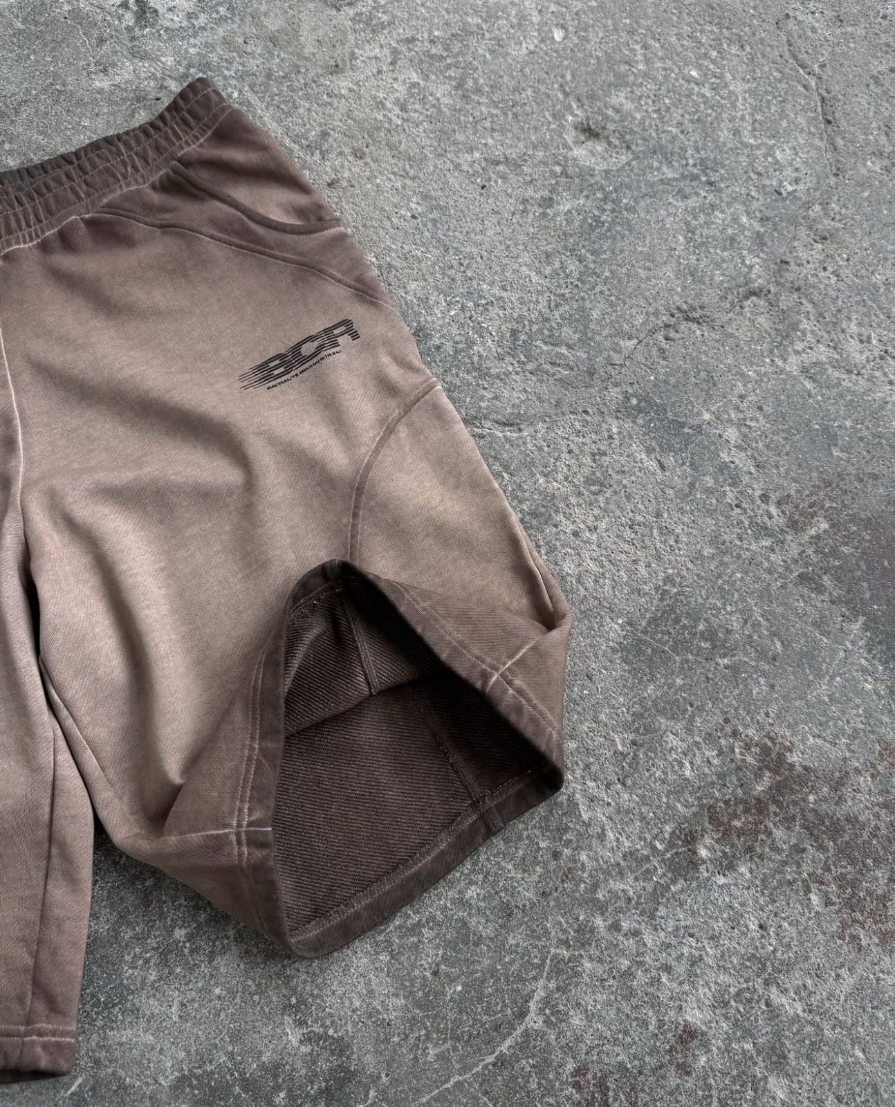 SCR COTTON SHORTS - BROWN