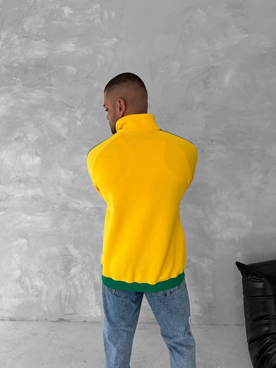 YELLOW BRASIL TEAM TRACK JACKET