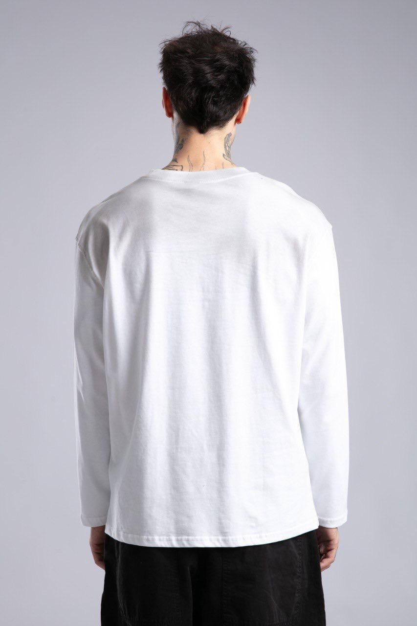 WHITE TRIPLE SWEATSHIRT