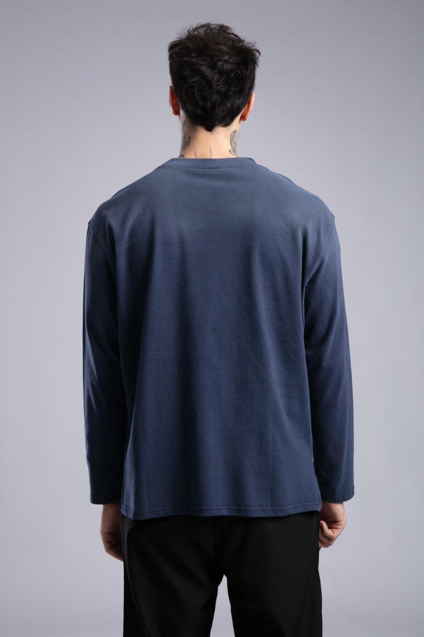 NAVY BLUE TRIPLE SWEATSHIRT