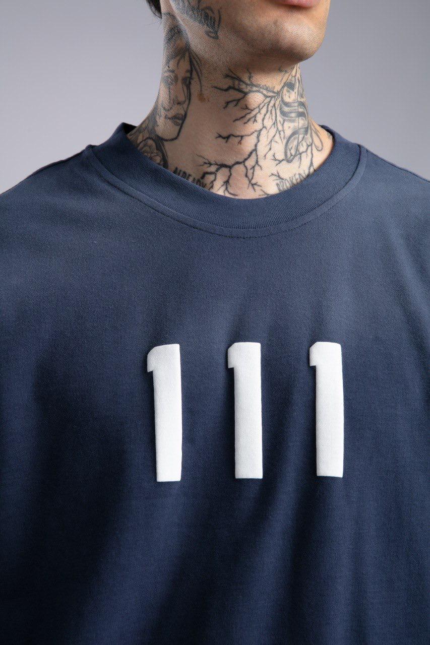 NAVY BLUE TRIPLE SWEATSHIRT