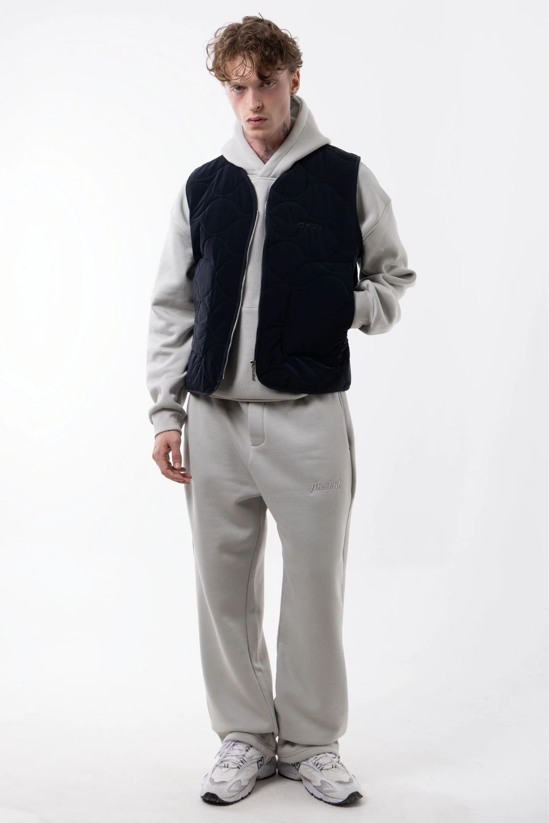 DARK NAVY QUILTED VEST