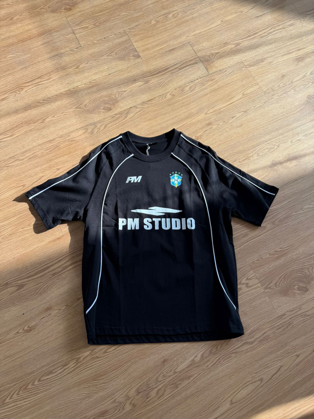 PM STUDIO BLACK BRAZIL JERSEY