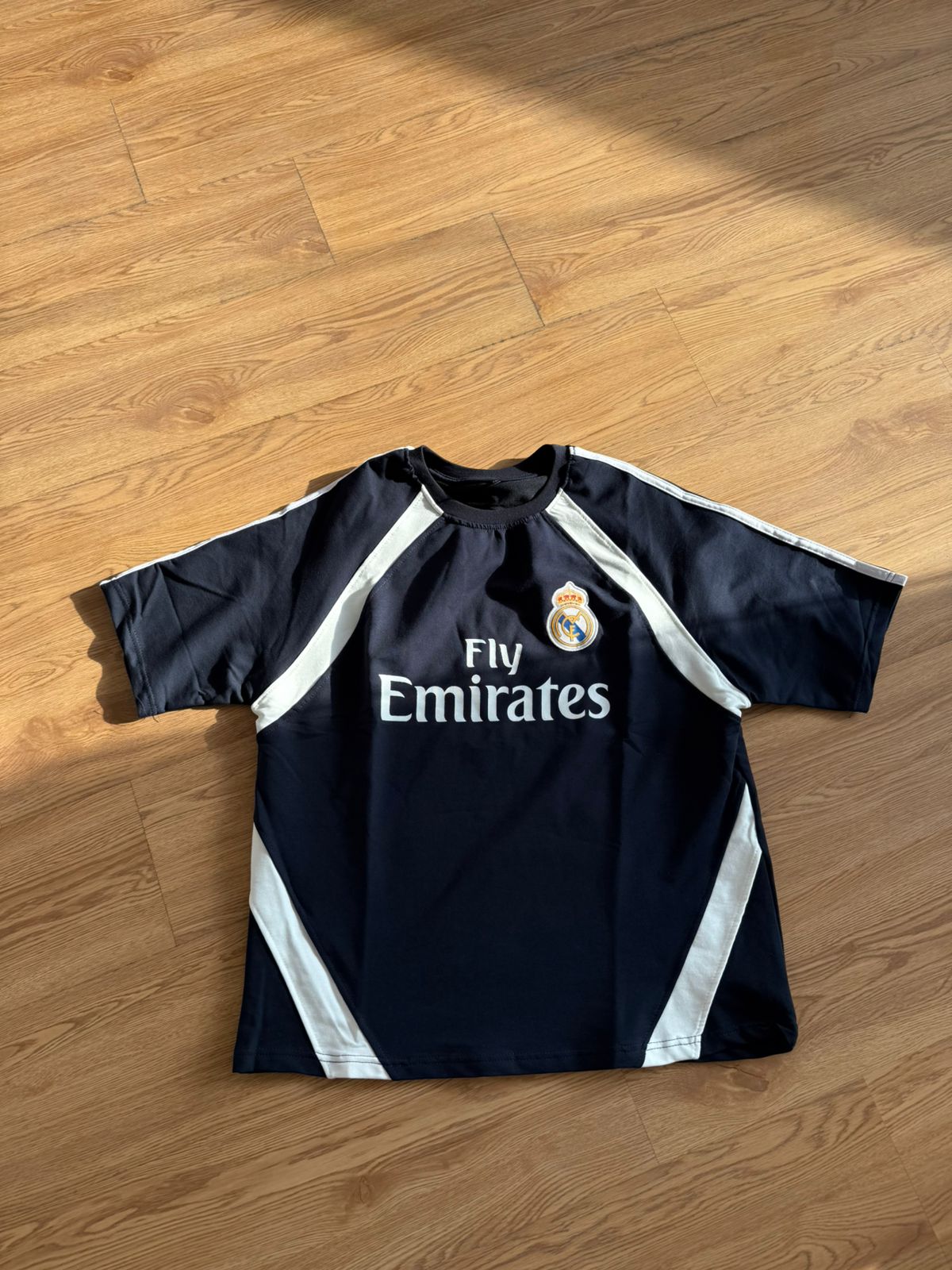 WHITE & NAVY REAL MADRID JERSEY