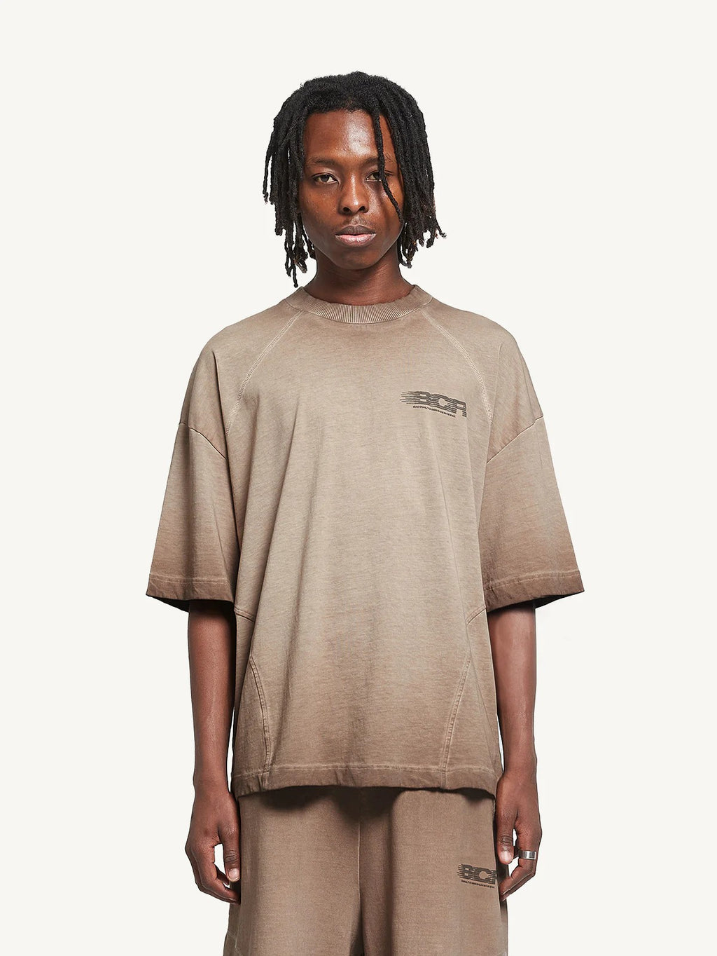 BROWN SCR T-SHIRT