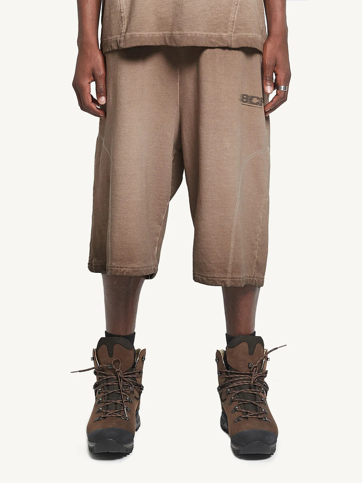 SCR COTTON SHORTS - BROWN