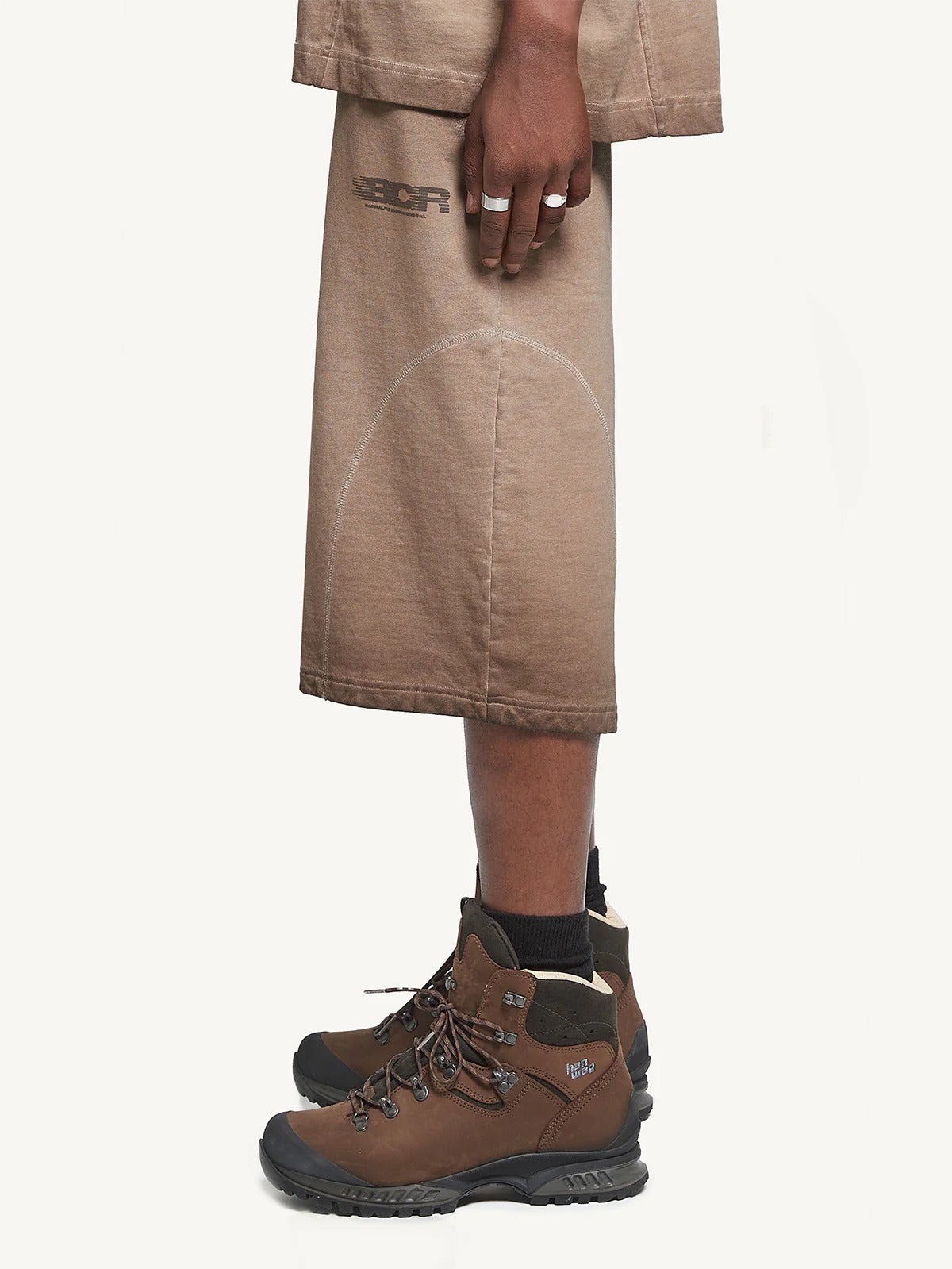 SCR COTTON SHORTS - BROWN